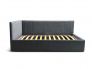 Кровать подростковая правая 800 Фрейм Страйп с подъемом вивальди 34