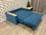 Диван Аккордеон 1400 Luma 18 накладки МДФ