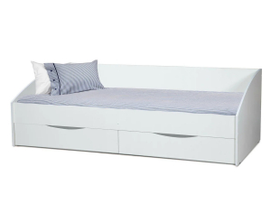 Кровать Фея-3 симметричная 2000х900 белый