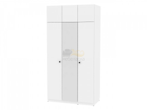 Шкаф с зеркалом Arvid H237М с Антресолью HA3
