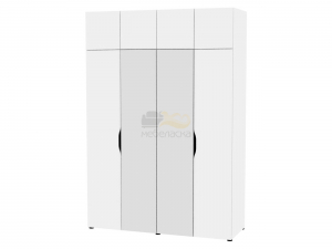Шкаф с зеркалом Astrid H259М с Антресолью HA4