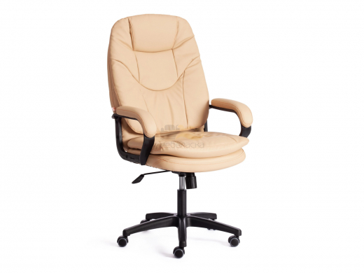 Кресло офисное Comfort lt кожзам бежевый